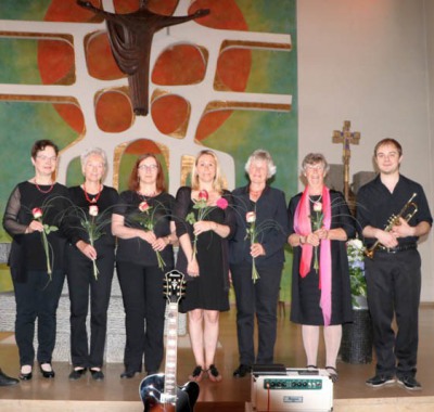 Das Vokalensemble Canto Concertando konzertiert in der St. Augustinuskirche